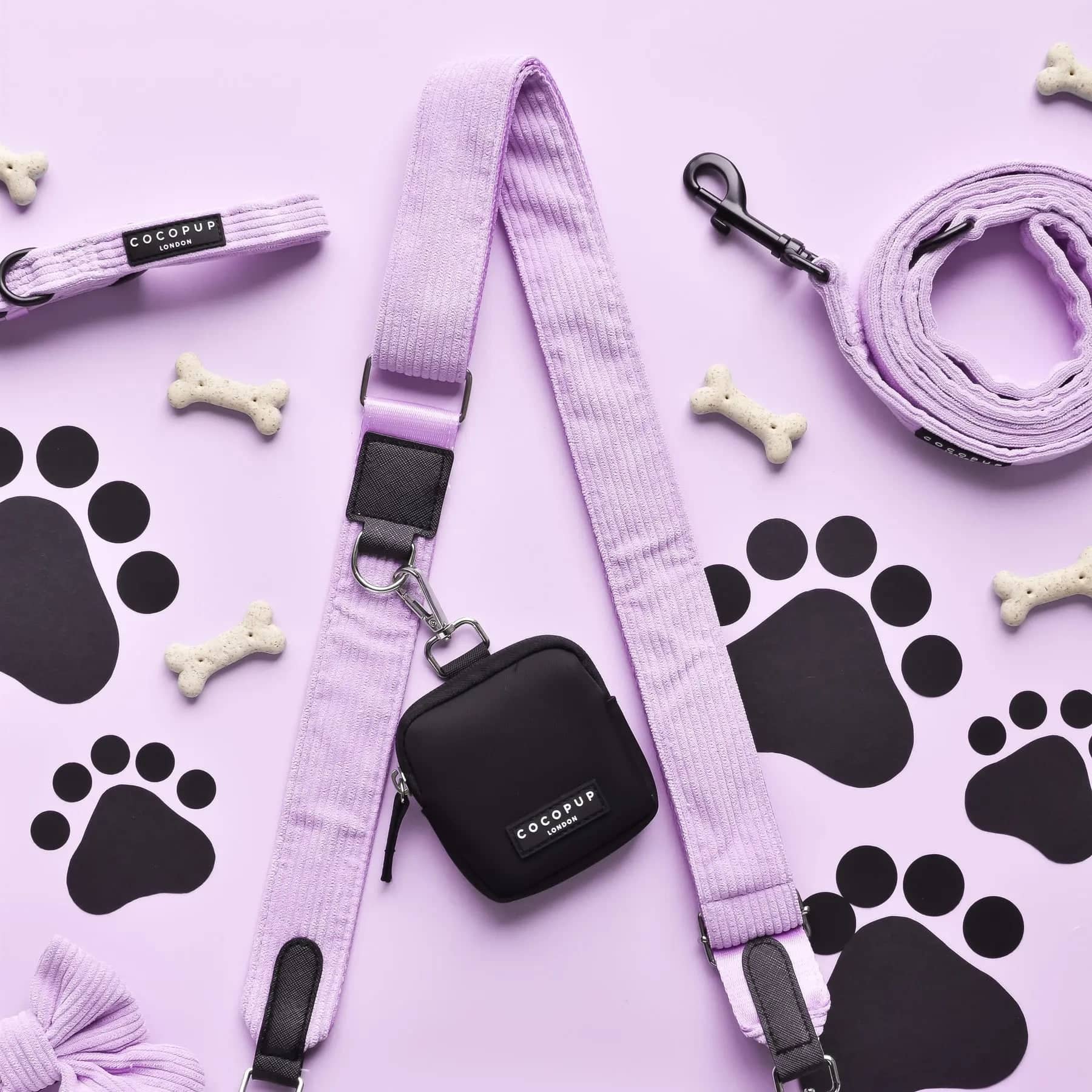 Bag Strap - Lilac Cord - Dog Lovers