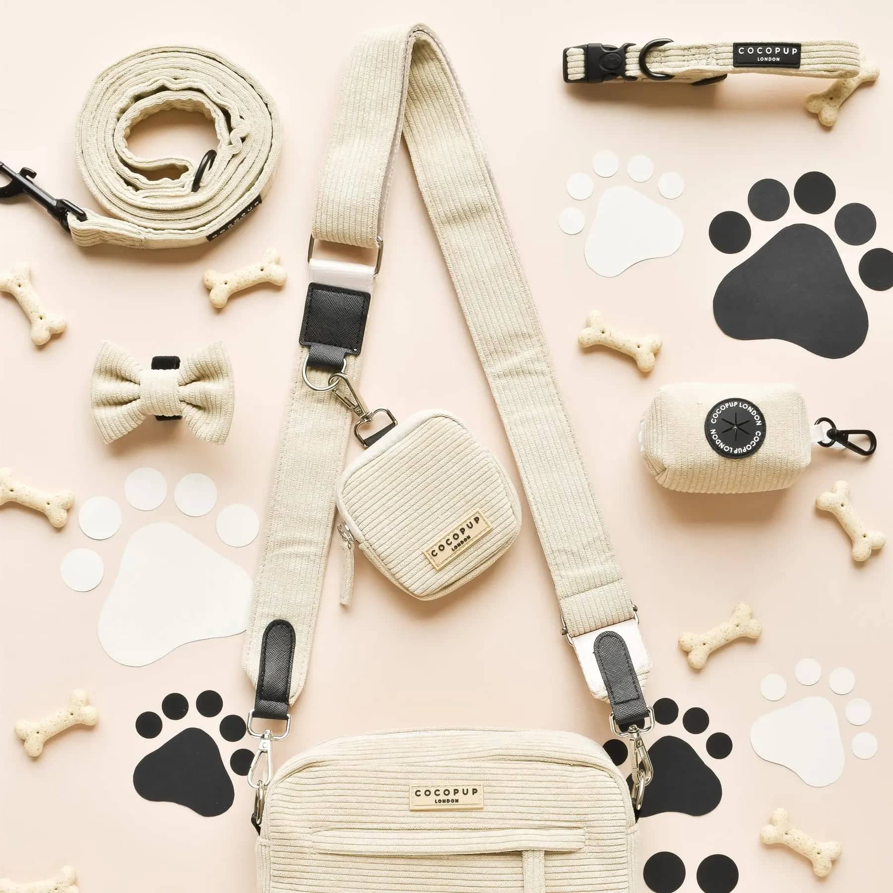 Bag Strap - Nude Cord - Dog Lovers