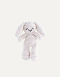 Load image into Gallery viewer, Handcrafted Crochet Bunny Dog Toy in Organic Cotton
