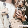 Load image into Gallery viewer, Dog Walking Bag - Tan Cocopup London
