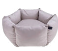 Load image into Gallery viewer, Dog bed VELUDO hexagon greige Lillabel
