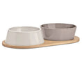 Load image into Gallery viewer, Doppio Dog Bowl Set - Dog Lovers
