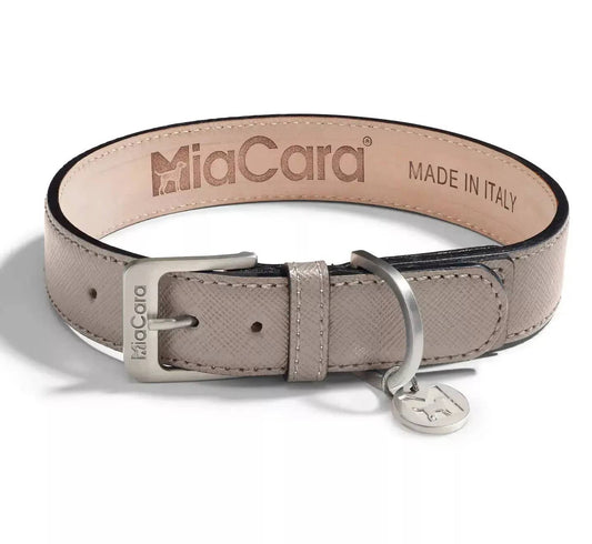 High quality collar Torino dog collar in luxurious leather
