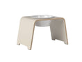 Load image into Gallery viewer, dogBar® Single M-large - Cashmere grey - With porcelain bowl
