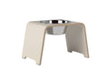 Load image into Gallery viewer, dogBar® Single M-large - Cashmere grey - With stainless steel bowl
