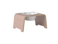 Load image into Gallery viewer, dogBar® Single M - Antique Pink LIMITED - With stainless steel bowl
