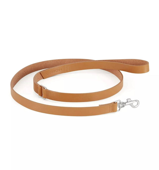 Elegant eco-friendly leather dog leash by Lussa