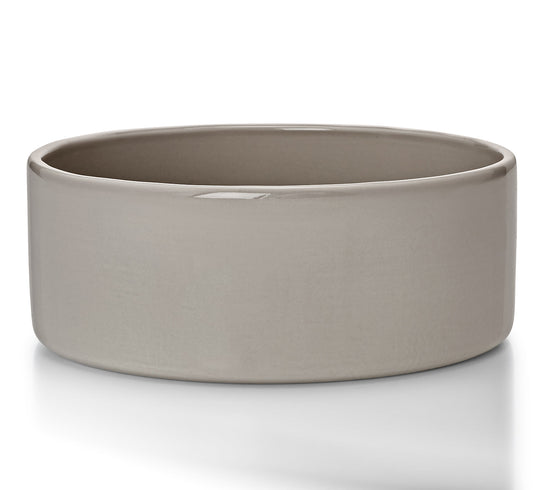Elegant porcelain dog bowl by Scodella - pet dining luxury