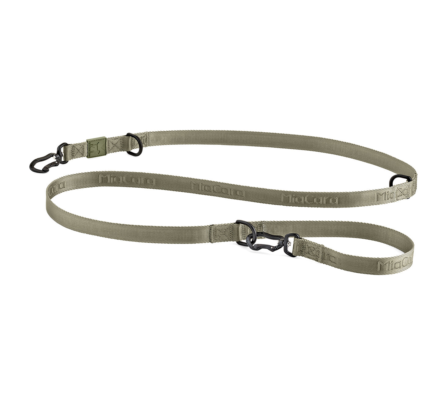 Easy-clean long dog leash for all-weather use