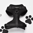 Load image into Gallery viewer, Stylish Canine Harness from CocoPup London in Liquorice
