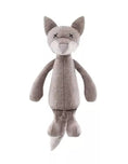 Load image into Gallery viewer, Wolf Dog Toy - Luna Viktor plush in action

