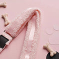 Load image into Gallery viewer, Cute and durable pink dog bag strap detail

