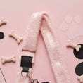 Load image into Gallery viewer, Love-A-Lot Teddy strap attachment on dog walking bag
