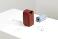 Load image into Gallery viewer, Eco-friendly waste bag holder in fine-grain leather
