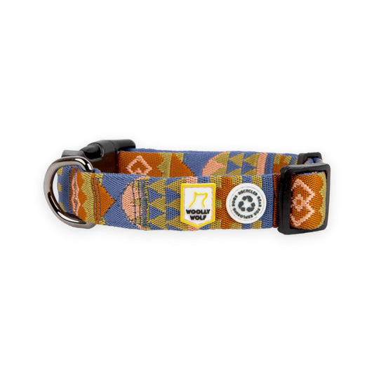 Eco-friendly stylish dog collar made from recycled materials