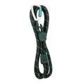 Load image into Gallery viewer, Eco-friendly Woolly Wolf walking leash in lush Evergreen.
