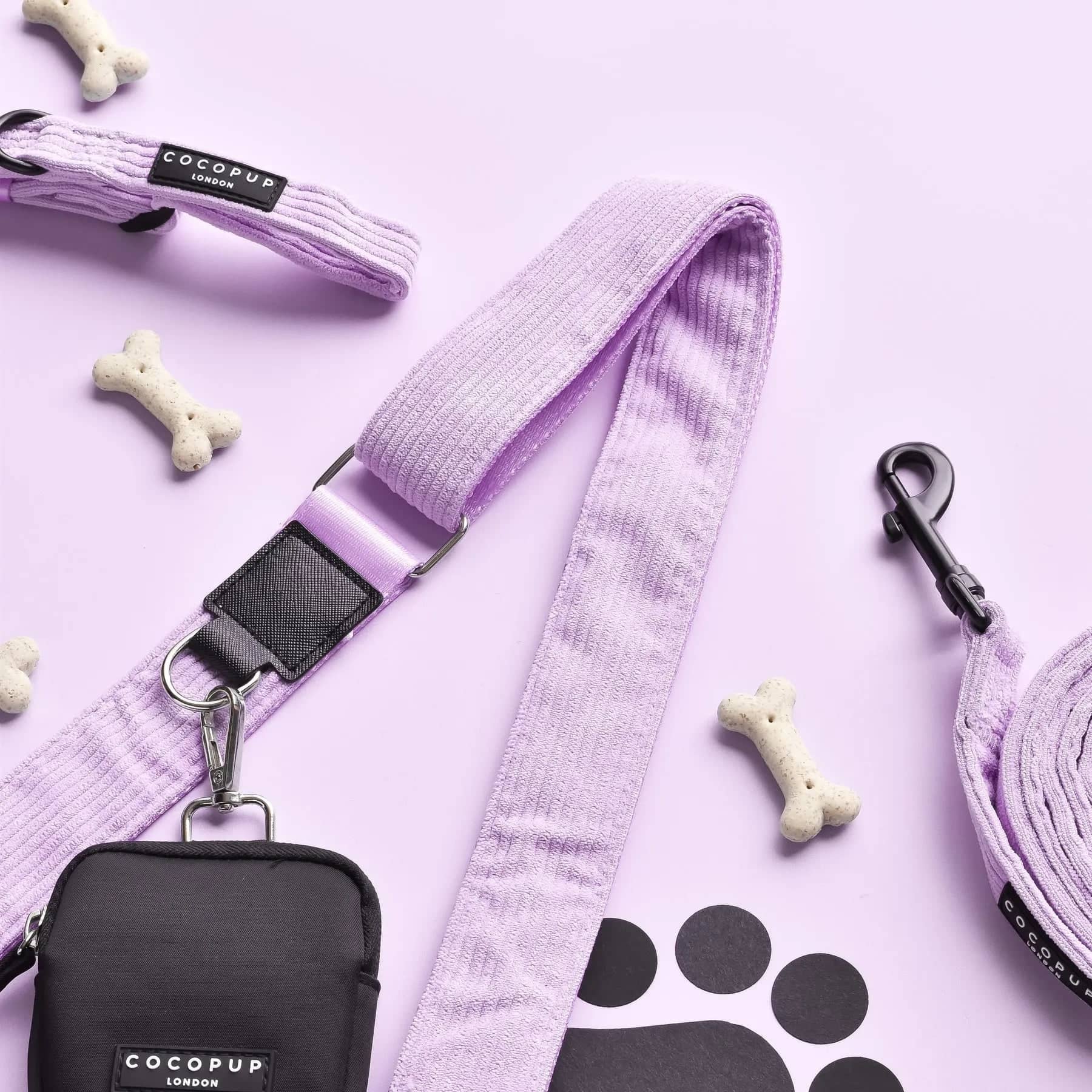 Bag Strap - Lilac Cord - Dog Lovers