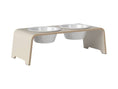 Load image into Gallery viewer, dogBar® M - Cashmere grey - With porcelain bowls
