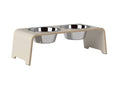 Load image into Gallery viewer, dogBar M - Cashmere grey - With stainless steel bowls
