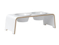 Caricare l'immagine nel visualizzatore della Galleria, dogBar® M - White - With porcelain bowls
