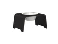 Load image into Gallery viewer, dogBar® Single M - dark oak - With porcelain bowl
