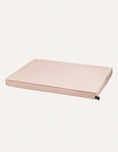 Load image into Gallery viewer, Orthopedic memory foam dog cushion in dusty rose
