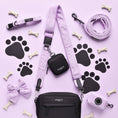 Load image into Gallery viewer, Cute Dog Walking Bag Bundle - Lilac Cord 
