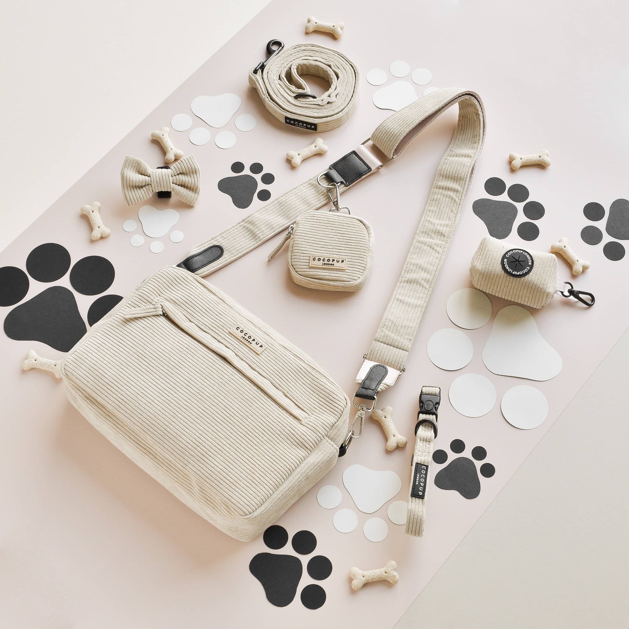 crossbody dog walking bag