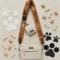 Cargar imagen en el visor de la Galería, Dog Walking Bag: Teddy Paddington & Caramel
