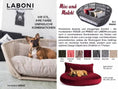 Cargar imagen en el visor de la Galería, PRADO - Design dog bed Chic - Dog Lovers
