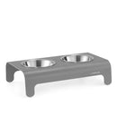 Elegant RICO pet feeder in matte finish for medium dogs