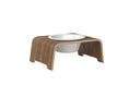 Load image into Gallery viewer, Wooden Dog Feeder with Bowls
