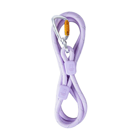 Best leash Woolly Wolf Rope in Lavender for Night Walks