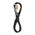 Load image into Gallery viewer, Woolly Wolf Rope Dog Leash Black

